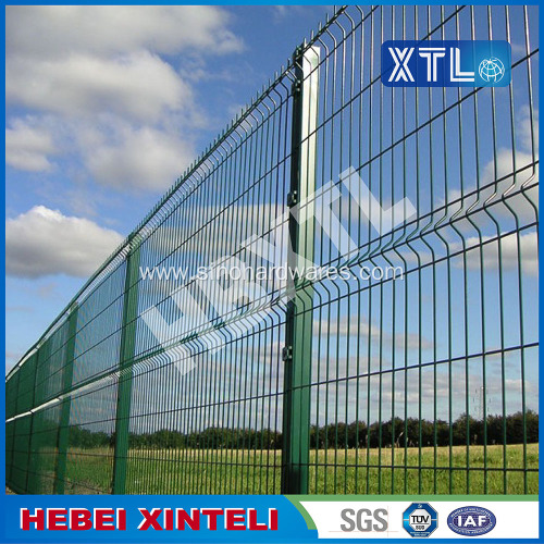 Wire Mesh Fence Panel With 3D